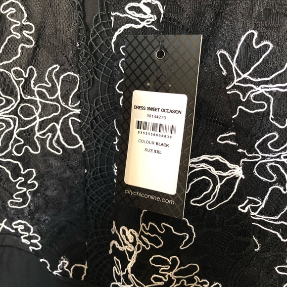 NWT! City Chic Sweet Occasion Mermaid Dress XXL/24 - Picture 5 of 6